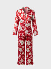 Royal Bloom Satin Set