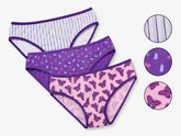 Floral Cotton Bikini 3-Piece Set- XL