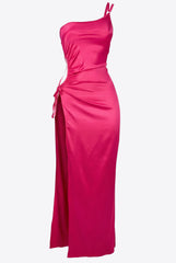 Charming Long Satin Dress