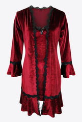 Velvet Robe Set
