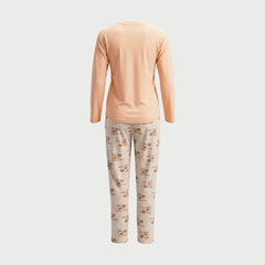 Cozy Teddy Pajama Set