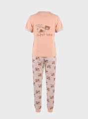 Super Bear Pajama Set