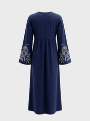 Embroidered Home Abaya