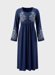 Embroidered Home Abaya