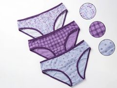 Floral Cotton Bikini 3-Piece Set- XXXL