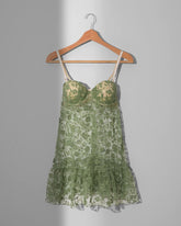 Embroidery push up Babydoll