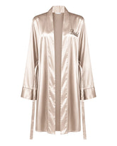 Bridal Satin Short Robe