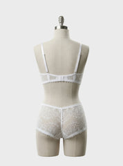 classic lace bra set