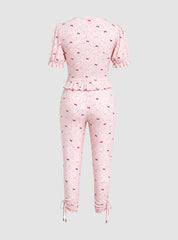 Sweet Ribbon Lounge Set