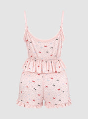 Ribbon Bliss Pajama Set