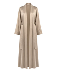 Satin long robe