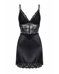 Lace Satin Nightdress