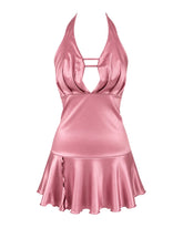 Satin Mini Dress