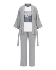 Serenity Lounge 3-Piece Pajama Set
