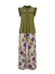 Olive Charm Pajama