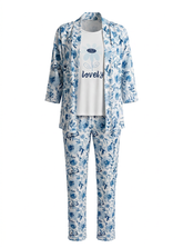 Lovely Bloom 3-Piece Pajama Set