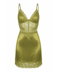 Lace Satin Nightdress