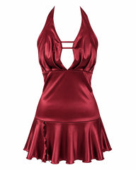 Satin Mini Dress