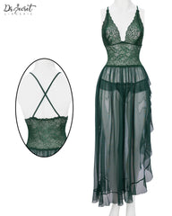 Emerald Lace Dream Nightgown