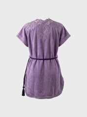 Elegant Embroidery Bathrobe