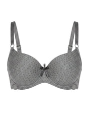 Polka Charm Push-Up Bra