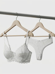 Mystic lace bra set