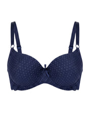 Polka Charm Push-Up Bra