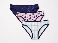 Floral Cotton Bikini 3-Piece Set- XXL