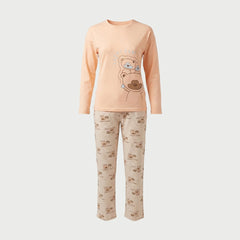 Cozy Teddy Pajama Set