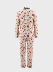 Cozy Cartoon Pajama Set