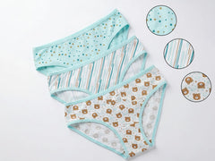 Floral Cotton Bikini 3-Piece Set- XXL