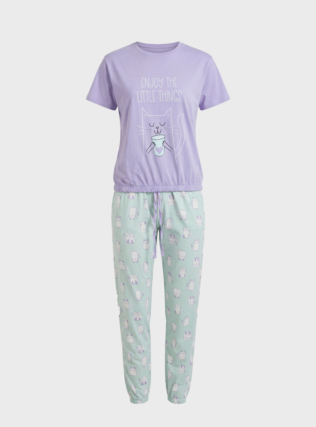 Relax Cat Pajama Set