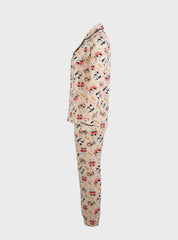 Cozy Cartoon Pajama Set