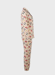 Cozy Cartoon Pajama Set