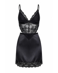 Lace Satin Nightdress