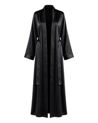 Satin long robe