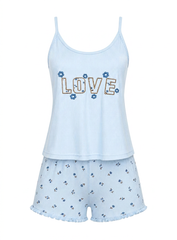 Love Blossom Pajama Set