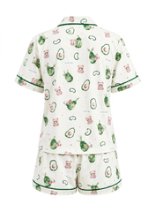 Cute Avocado Pajama Set